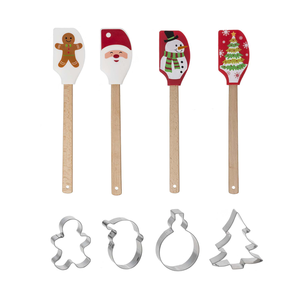 12.75"L Spatula with Cookie Cutter (sold individually)
