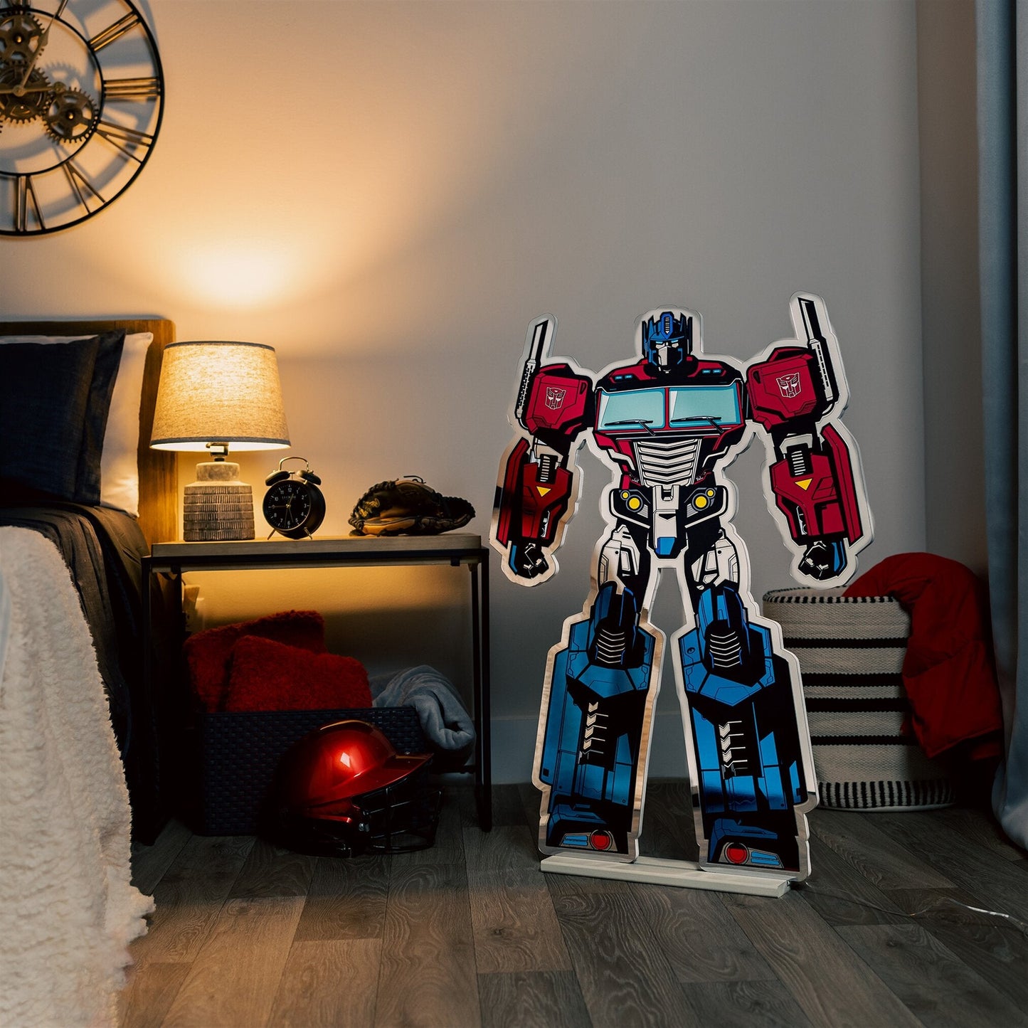 Transformers Optimus Prime Infinity Light w/UL Plug, 36", Acrylic