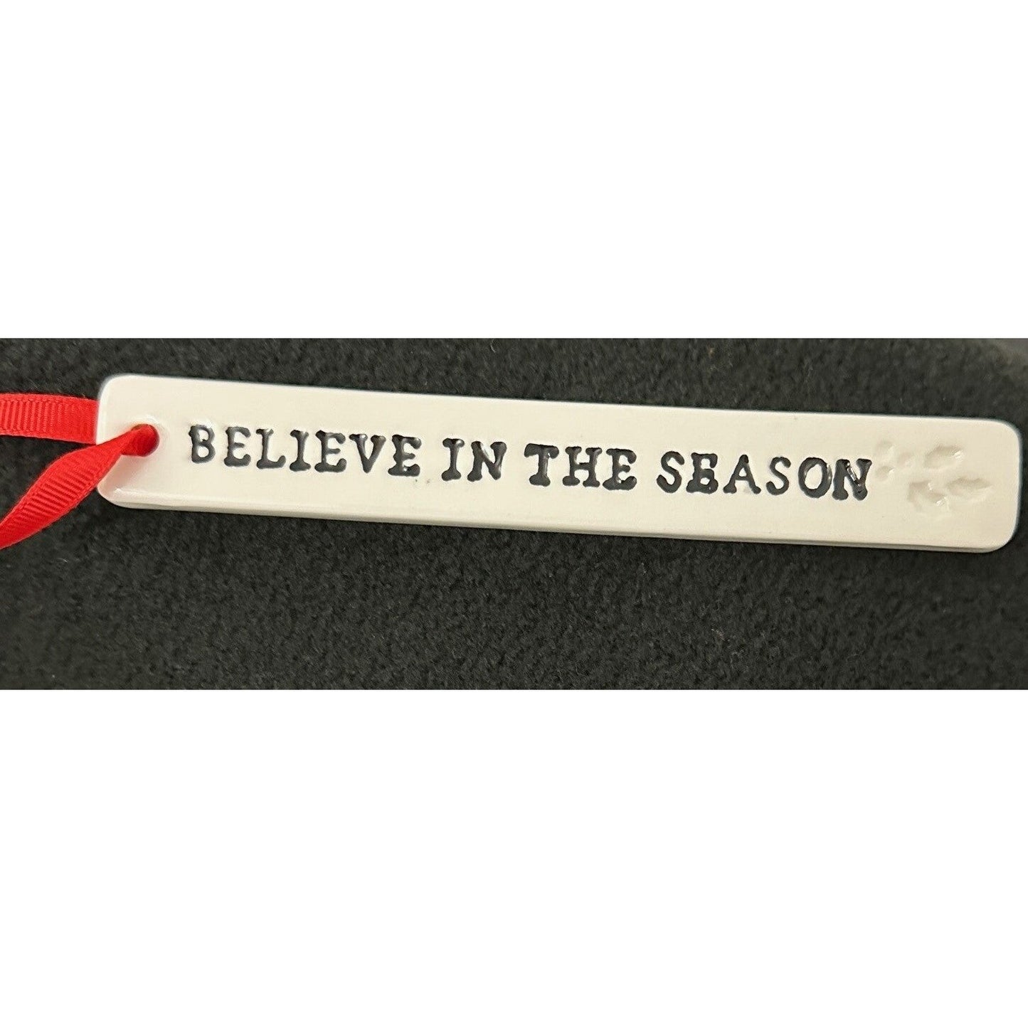 Holiday Message Ornament, 5 1/2" (3 styles - sold individually)