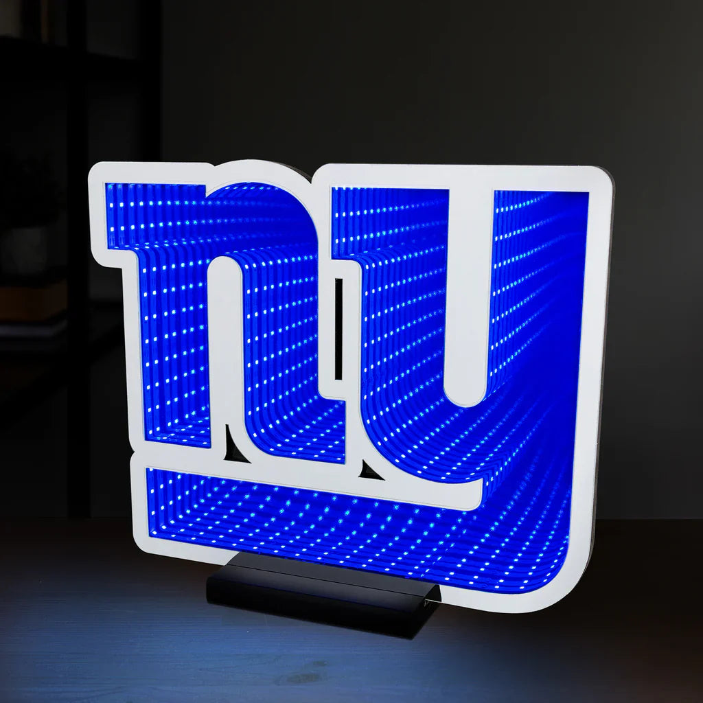 New York Giants LED Infinity Logo Light, Acrylic, w/UL Plug, 11.5"