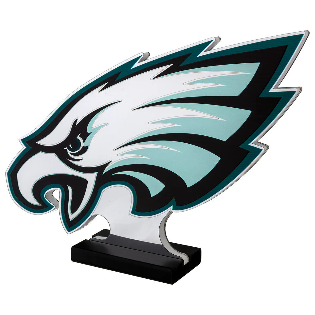 Philadelphia Eagles LED Infinity Logo Light, Acrylic, w/UL Plug, 10"