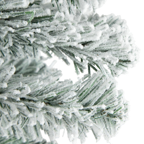 3' Heavily Flocked Madison Pine Medium Artificial Christmas Tree, Unlit