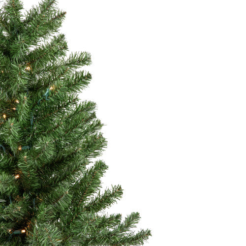 3' Pre-Lit Canadian Pine Artificial Christmas Tree, Clear LED Lights