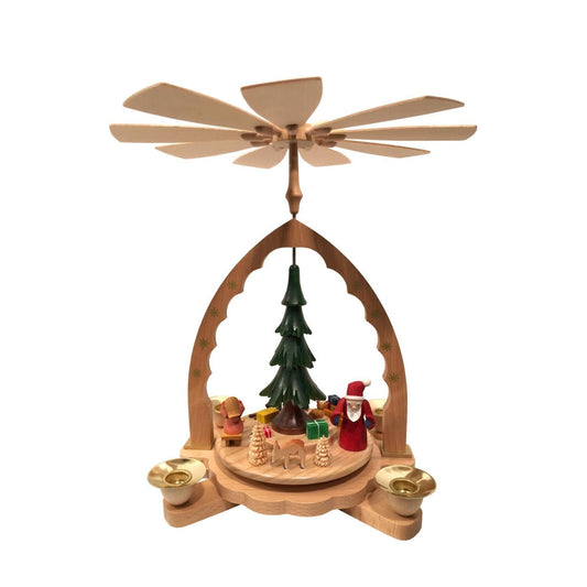 Richard Glaesser Pyramid - Santa, Children and Toys - 10.5"