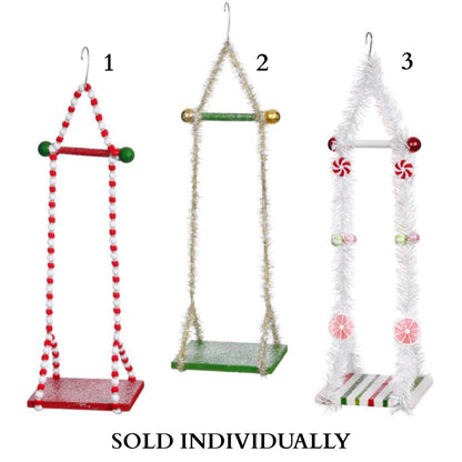Single Elf Swing, 6x18" (3 Styles - Sold individually)