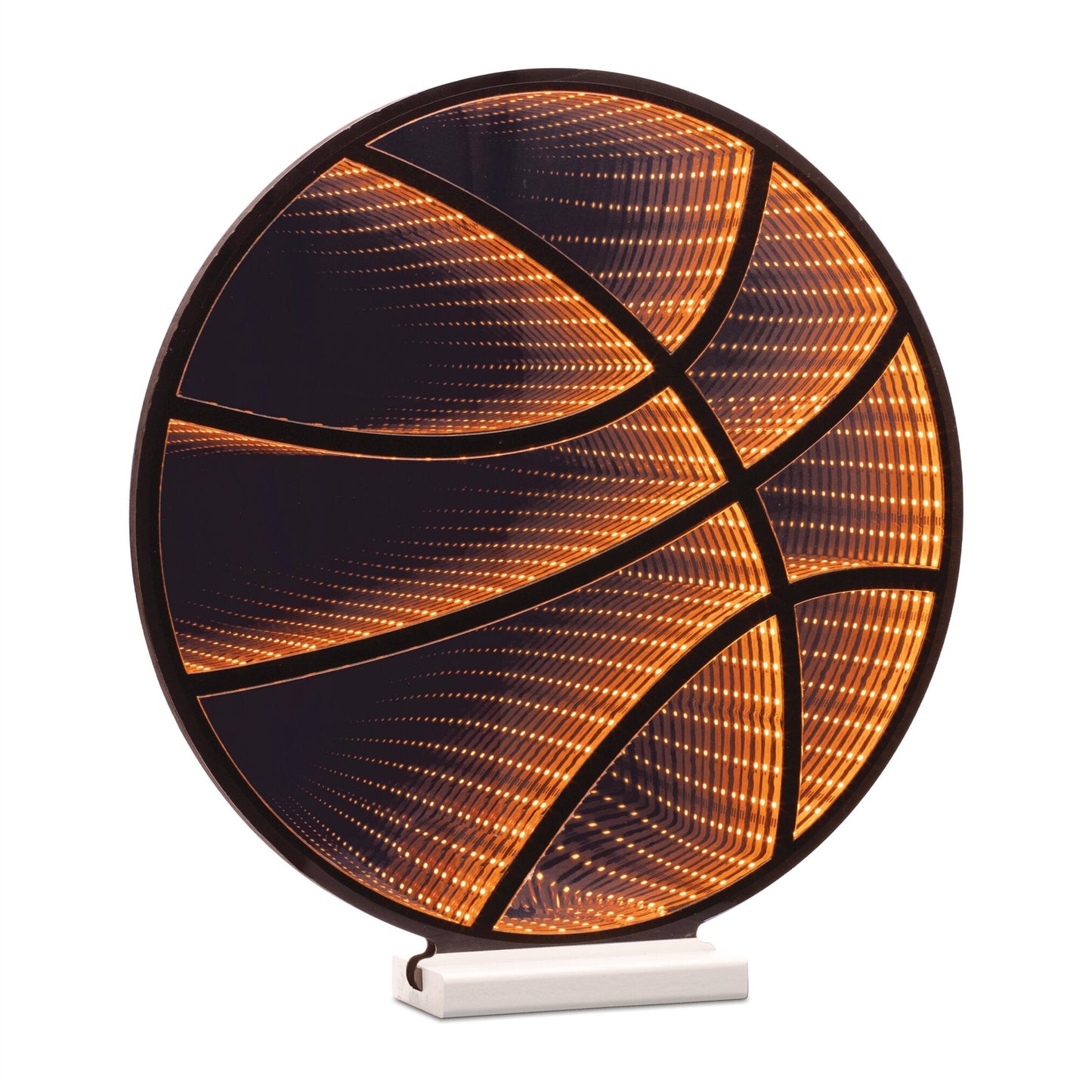 Basketball Infinity Light w/ UL Plug, 17", Acrylic