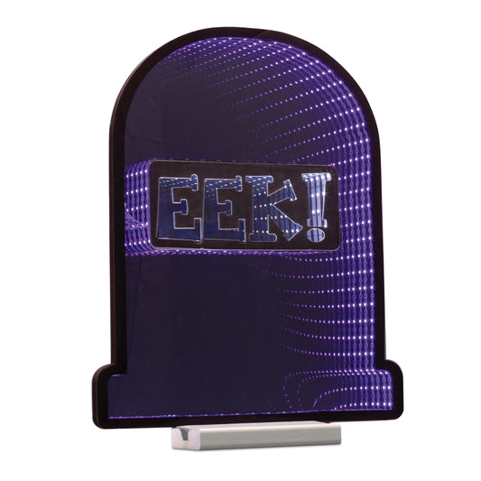 EEK! Tombstone Infinity Light, Acrylic w/UL Plug, 16"