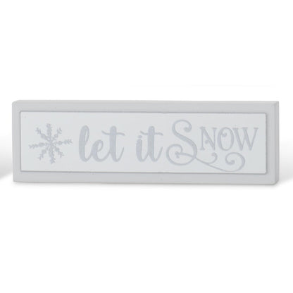 6" Holiday Message Tabletop Sign (6 styles - sold individually)