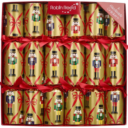 Heritage Nutcracker Party Crackers, 12" (Set of 6)