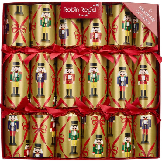 Heritage Nutcracker Party Crackers, 12" (Set of 6)