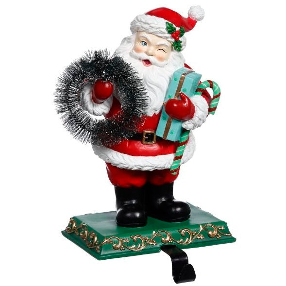 Santa and Deer Stocking Holder, 10-11" (2 Styles - Sold individually)