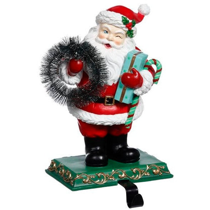 Santa and Deer Stocking Holder, 10-11" (2 Styles - Sold individually)