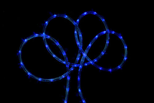 100' Blue Christmas Rope Lights