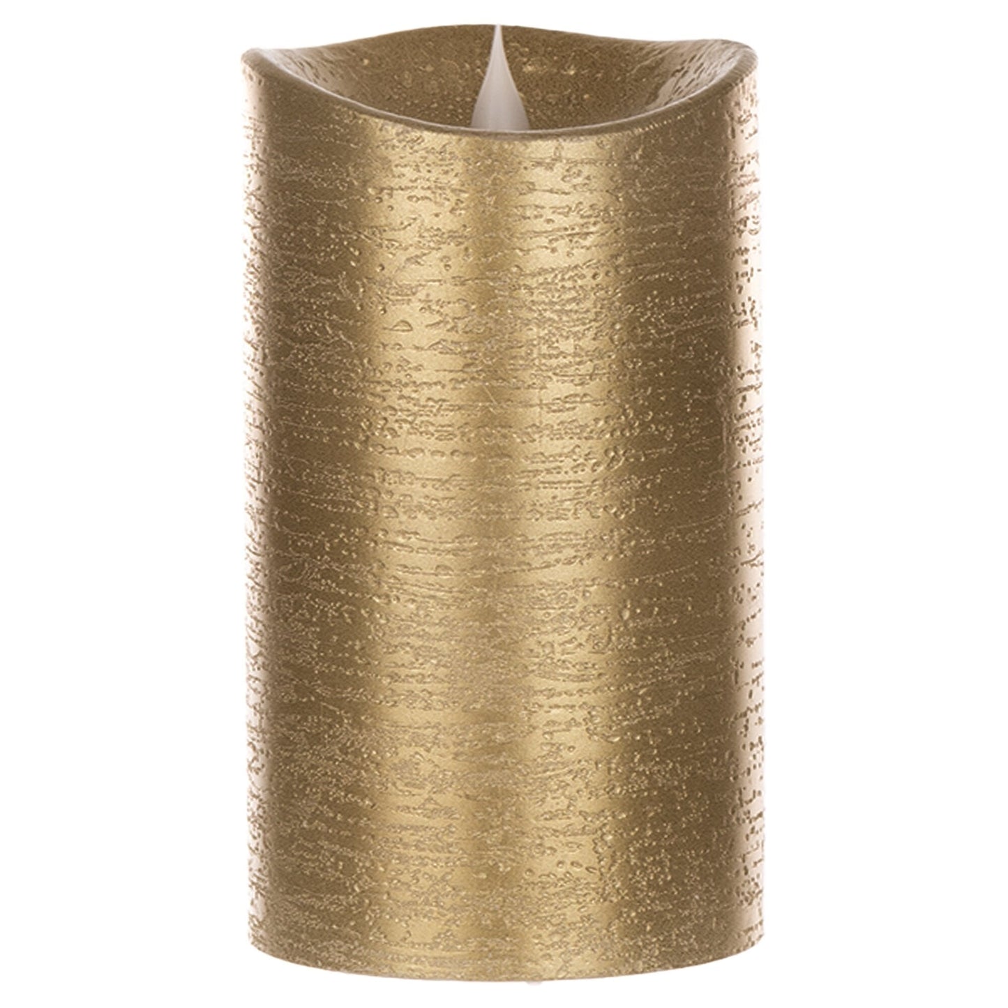 Simplux LED Designer Candle 7.5" (Gold)