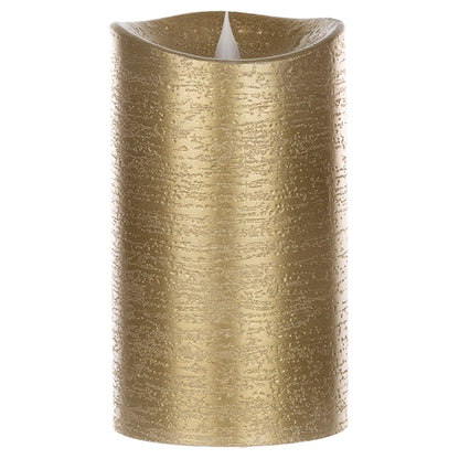 Simplux LED Designer Candle 7.5" (Gold)