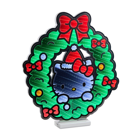 Hello Kitty Wreath Infinity Light, Acrylic w/UL Plug, 20"