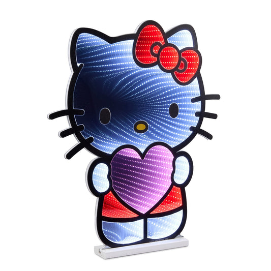 Hello Kitty Heart Infinity Light w/UL Plug, 24", Acrylic