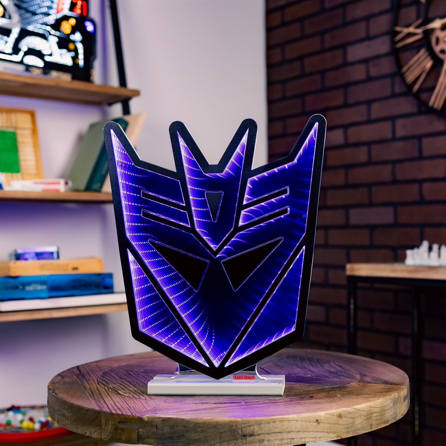 Hasbro Decepticon Infinity Light w/UL Plug, 16", Acrylic