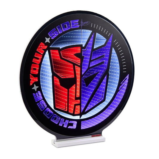 Hasbro Transformers Chose Your Side Infinity Light w/UL Light, 24", Acrylic