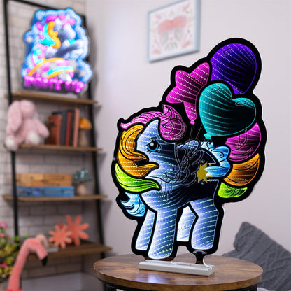 Hasbro My Little Pony w/Balloons Infinity Light w/UL Plug, 24", Acrylic