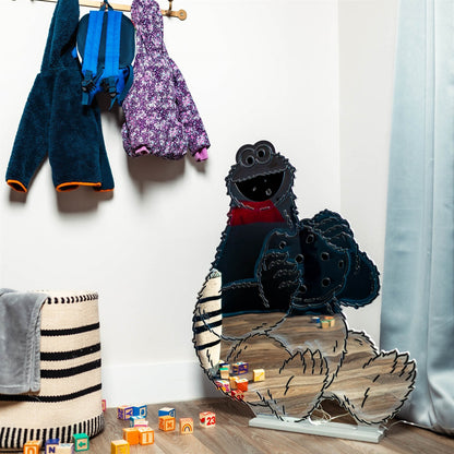 Sesame Street Cookie Monster Infinity Light w/UL Plug, 35", Acrylic