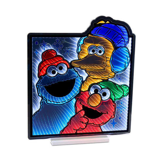 Sesame Street Characters Infinity Light w/UL Plug, 25", Acrylic