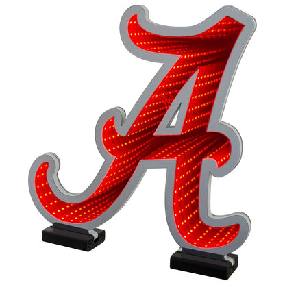 Alabama Crimson Tide LED Infinity Logo Light, Acrylic, w/UL Plug, 13.5"