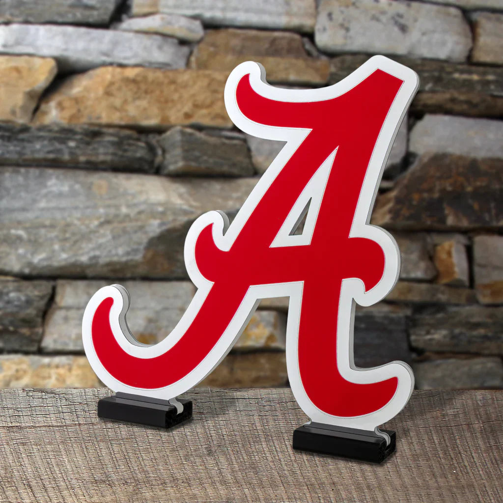 Alabama Crimson Tide LED Infinity Logo Light, Acrylic, w/UL Plug, 13.5"
