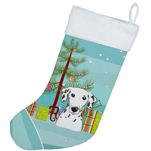 Christmas Tree and Dalmatian Christmas Stocking BB1582CS
