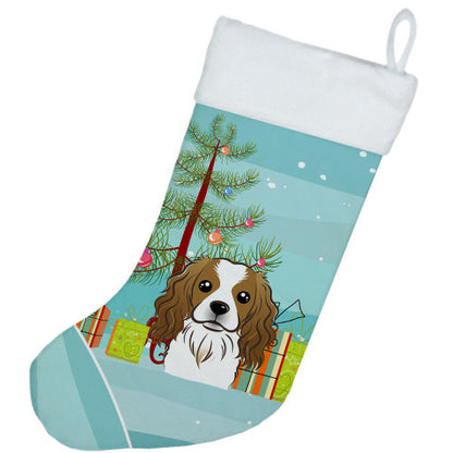 Christmas Tree and Cavalier Spaniel Christmas Stocking BB1596CS