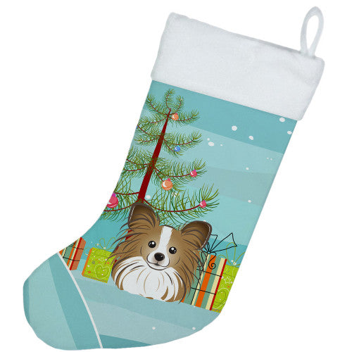 Christmas Tree and Papillon Christmas Stocking BB1620CS