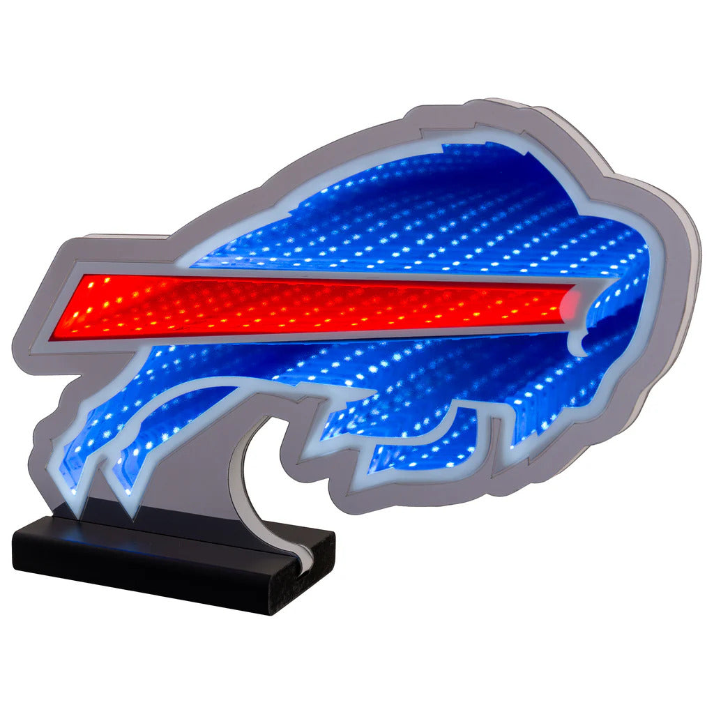 Buffalo Bills LED Infinity Logo Light, Acrylic, w/UL Plug, 9"