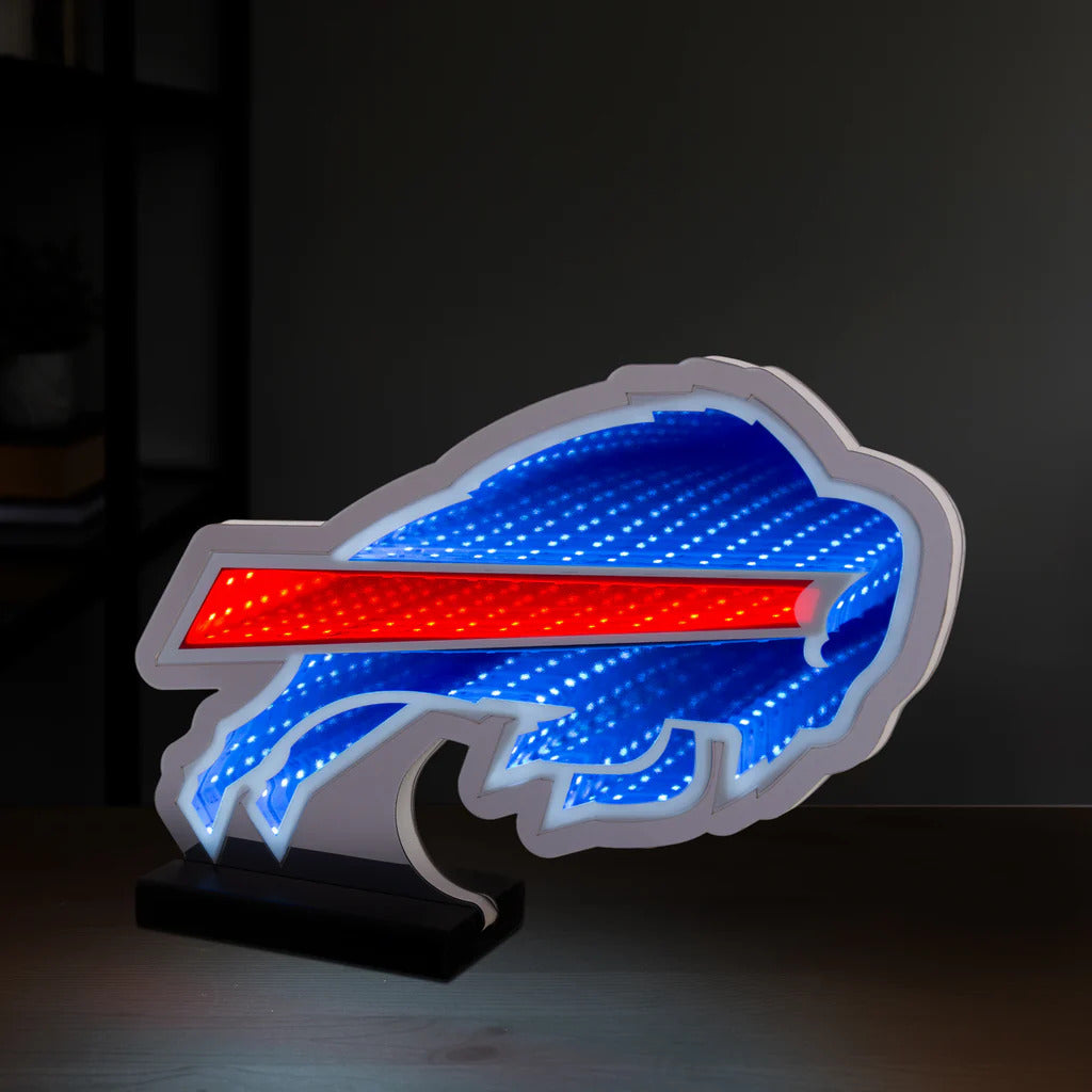 Buffalo Bills LED Infinity Logo Light, Acrylic, w/UL Plug, 9"
