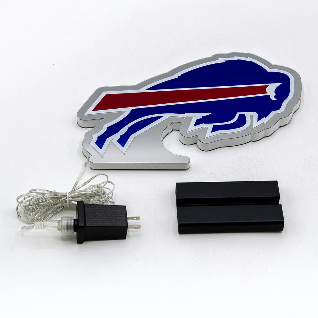 Buffalo Bills LED Infinity Logo Light, Acrylic, w/UL Plug, 9"