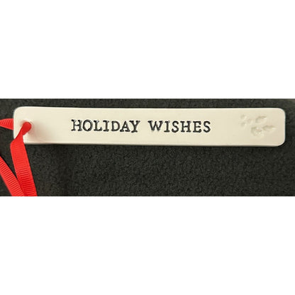 Holiday Message Ornament, 5 1/2" (3 styles - sold individually)