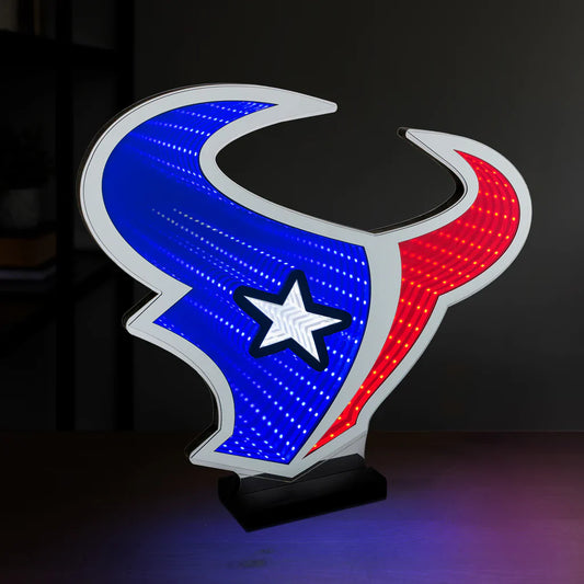 Houston Texans LED Infinity Logo Light, Acrylic, w/UL Plug, 15.5"