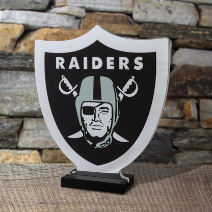Las Vegas Raiders LED Infinity Logo Light, Acrylic, w/UL Plug, 12"