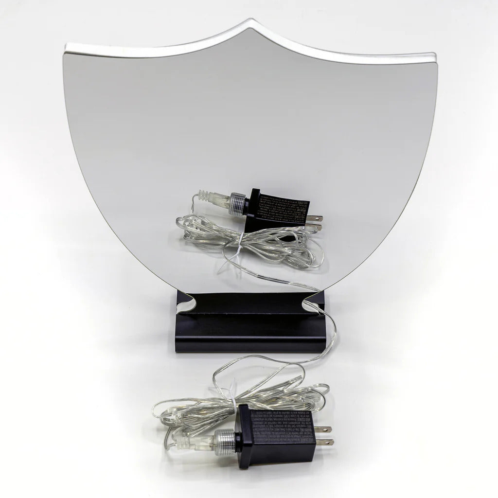 Las Vegas Raiders LED Infinity Logo Light, Acrylic, w/UL Plug, 12"