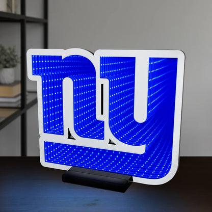 New York Giants LED Infinity Logo Light, Acrylic, w/UL Plug, 11.5"