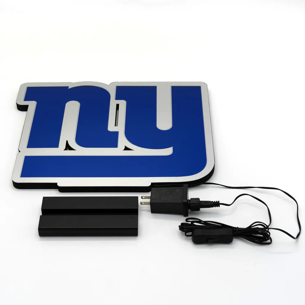 New York Giants LED Infinity Logo Light, Acrylic, w/UL Plug, 11.5"