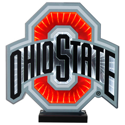 Ohio State Buckeyes LED Infinity Logo Light, Acrylic, w/UL Plug, 12"