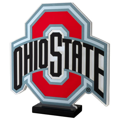 Ohio State Buckeyes LED Infinity Logo Light, Acrylic, w/UL Plug, 12"