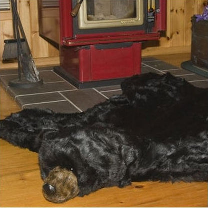 Black Bear Area Rug, 60 x 50"
