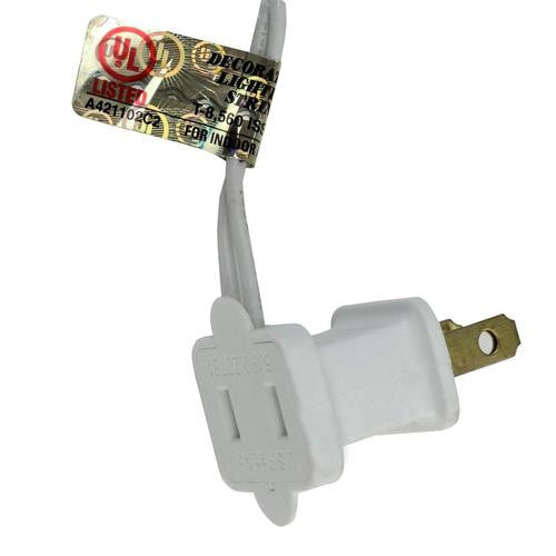 100-Count Red Mini Christmas Light Set, 49.6ft White Wire