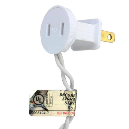 100 Purple Mini Christmas Lights - 49.6ft White Wire