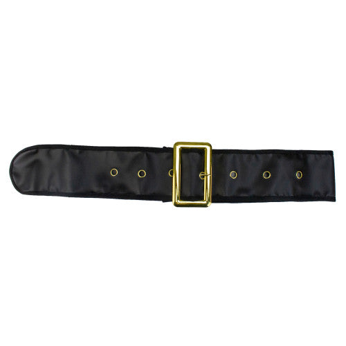 61" Black Santa Claus Men Adult Christmas Belt Costume Accessory - One Size