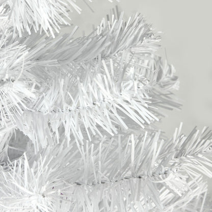 7.5' Pencil White Winston Pine Artificial Christmas Tree - Unlit