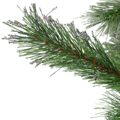 6' Snowy Mixed Montana Pine Artificial Christmas Tree - Unlit