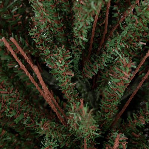 3' Green and Brown Medium Warsaw Twig Artificial Christmas Tree - Unlit