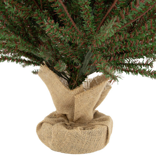 3' Green and Brown Medium Warsaw Twig Artificial Christmas Tree - Unlit